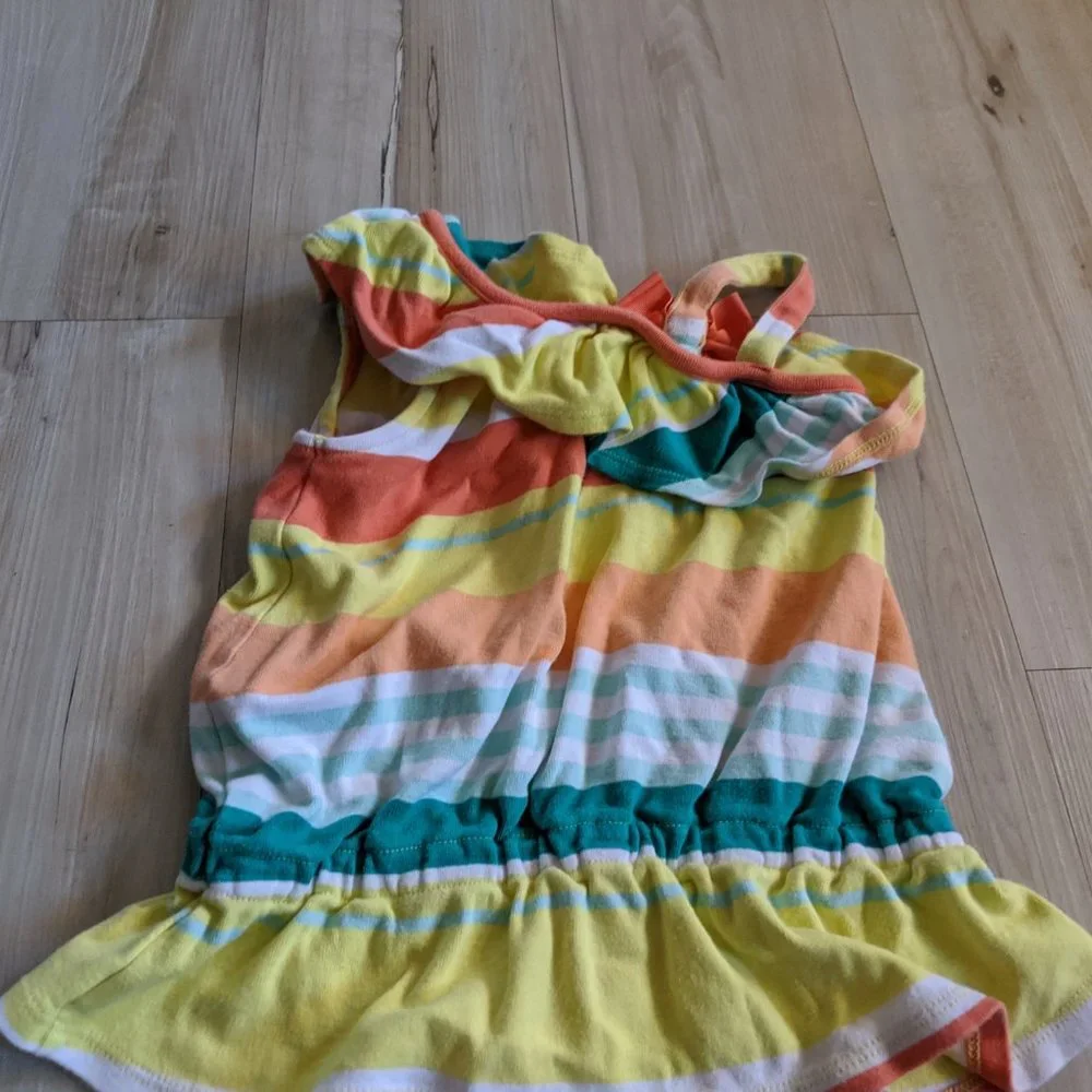 Gymboree Ruffle Top Size 4 girl Cute‎ Sleeveless Dr